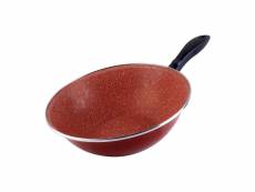 Magefesa toscana collection wok 28 en acier vitrifié émaillé, induction et lave-vaisselle