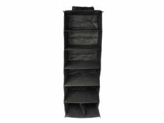 Paris prix - rangement compartimenté "dressing" 90cm noir