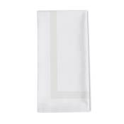 Serviette de table blanc 45x45