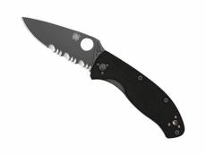 Spyderco - c122gbbkps - couteau spyderco tenacious lame noire