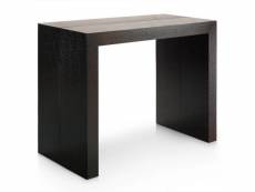 Table console extensible nassau xl bois wenge