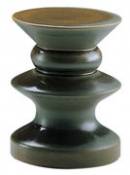 Table d'appoint Teti / H 44 cm - Zanotta vert en céramique