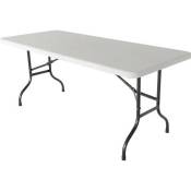 Table pliante d'appoint 200 cm table pliable 8 places