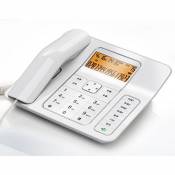 Téléphone Liuyu · Maison de Vie Bureau Fixe Famille Business Créatif Mode (Color : White)