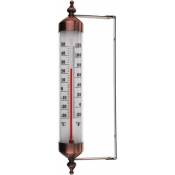 Thermomètre extérieur avec design effet bronze -