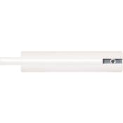 Tube droit blanc pour barre d'appui - 360 mm - Ø 33 mm - Système polyalu - Pellet ASC