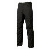 U-power - pantalon de travail pro alfa type cargo, confort et taille elastique - dtail : 38
