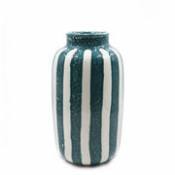 Vase Riviera Large / H 36 cm - Maison Sarah Lavoine bleu en céramique