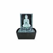 Zen Light Fontaine Bouddha en méditation Nirvana.
