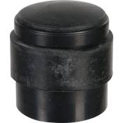 Butoir rond nylon noir plein - Ø 38 x 40 mm - Eurowale