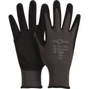 Cerva - gants de travail nylon/nitrile noir 10/XL 719603