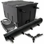 Helloshop26 - Kit filtration bassin 60000 litres 72 watts stérilisateur 80 watts pompe