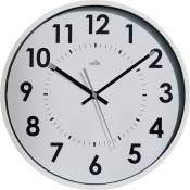 Horloge silencieuse Abylis - Diamètre 30 cm - Blanc