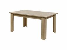 Iris - table rectangulaire allongeable imitation bois