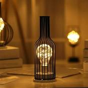 Lampe de Table Créative Bouteille de Vin, Veilleuse