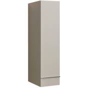 Meuble colonne terry laque 30 taupe - Taupe