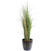 Pegane - Plante artificielle haute gamme Spécial extérieur / Herbe artificielle - Dim : 115 x 40 cm