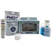 Poolsan - Kit de démarrage sans chlore pour piscine et spa