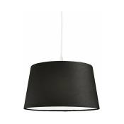 QAZQA hanglamp - Suspension - 1 lumière - H 1100 mm - Noir - Moderne - éclairage intérieur - Salon I Chambre I Cuisine I Salle à manger - Noir