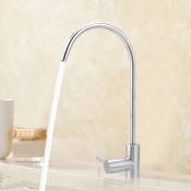 Robinet de bassin de Purification d'eau de robinet de cuisine de ménage d'acier inoxydable G1/4 pouces
