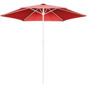 Toile pour parasol droit 3m rouge - Rouge