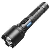 Xinuy - Multifonctionnel alliage d'aluminium blanc laser lampe de poche TypeC rechargeable éclairage extérieur tente lampe P60 lampe de poche