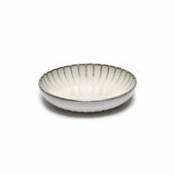 Assiette creuse Inku / Small - Ø 19 cm - Serax blanc en céramique