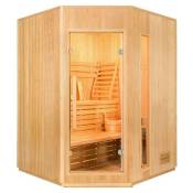 France Sauna - Sauna à vapeur Zen – 3 places angulaires