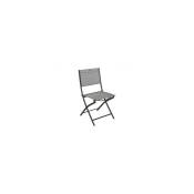 Iperbriko - Chaise pliante grise Modula