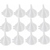 Jalleria - 50 Pièces Mini Entonnoirs pour Le Transfert Entonnoirs en Plastique Entonnoir Clair Mini Entonnoir Mini Entonnoir en Plastique Petit