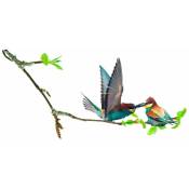 Le Monde Des Animaux - Stickers Muraux - Oiseaux sur une branche