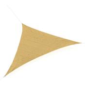 MH - Voile d'ombrage triangulaire 5x5M sarah sable