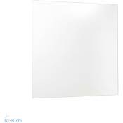 Miroir mural carré 60x60 cm accessoire salle de bain
