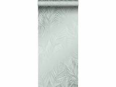 Papier peint feuilles de palmier vert céladon - 347742 - 0,53 x 10,05 m 347742