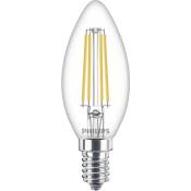 Philips - led cee: e (a - g) Lighting Classic 76219300 E14 Puissance: 6.5 w blanc chaud