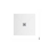 Receveur de douche carré Estasi - Blanc 80x80 cm