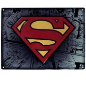 Superman - dc Comics Plaque métal