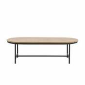 Table basse Wicked / Ovale - 123 x55 cm - Teck - Vincent