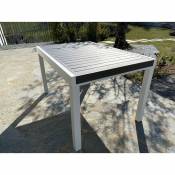 Table extensible en aluminium pour jardin azalea by