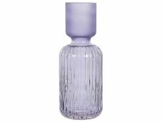 Vase en verre 31 cm violet tragana 346719
