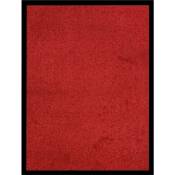 Vidaxl - Paillasson Rouge 40x60 cm Rouge