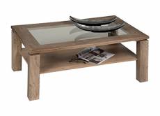 Alfa-Tische m2446 Table Basse Lugano, 110 x 70 cm avec