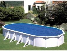 Bâche à bulles gré pour piscine ovale 5,00 x 3,50 m CPROV510