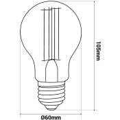 Barcelona Led - Ampoule led Filament E27 8W A60 dimmable