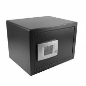 BURG-WÄCHTER Coffre-fort pour mobilier avec serrure à code électronique, Point-Safe, 38,8 l, 20,5 kg, P 3 E, Noir