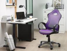 Chaise de bureau design violette ichair 5449