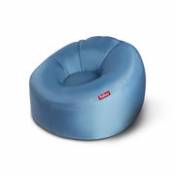 Chaise gonflable Lamzac O 3.0 / Tissu - Ø 103 cm - Fatboy bleu en tissu