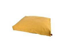 Doulito-coussin rectangle pour chien - 84 x 68 cm - jaune