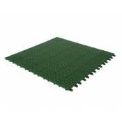 Ezooza - Multiplate 9 dalles flexibles en plastique résistant 55,5 x 55,5 cm, vert env. 2,73 m² - Verde