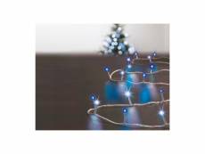 Guirlande lumineuse extérieur 50 mètres 500 led blanc & bleu 8 jeux de lumière - feeric christmas